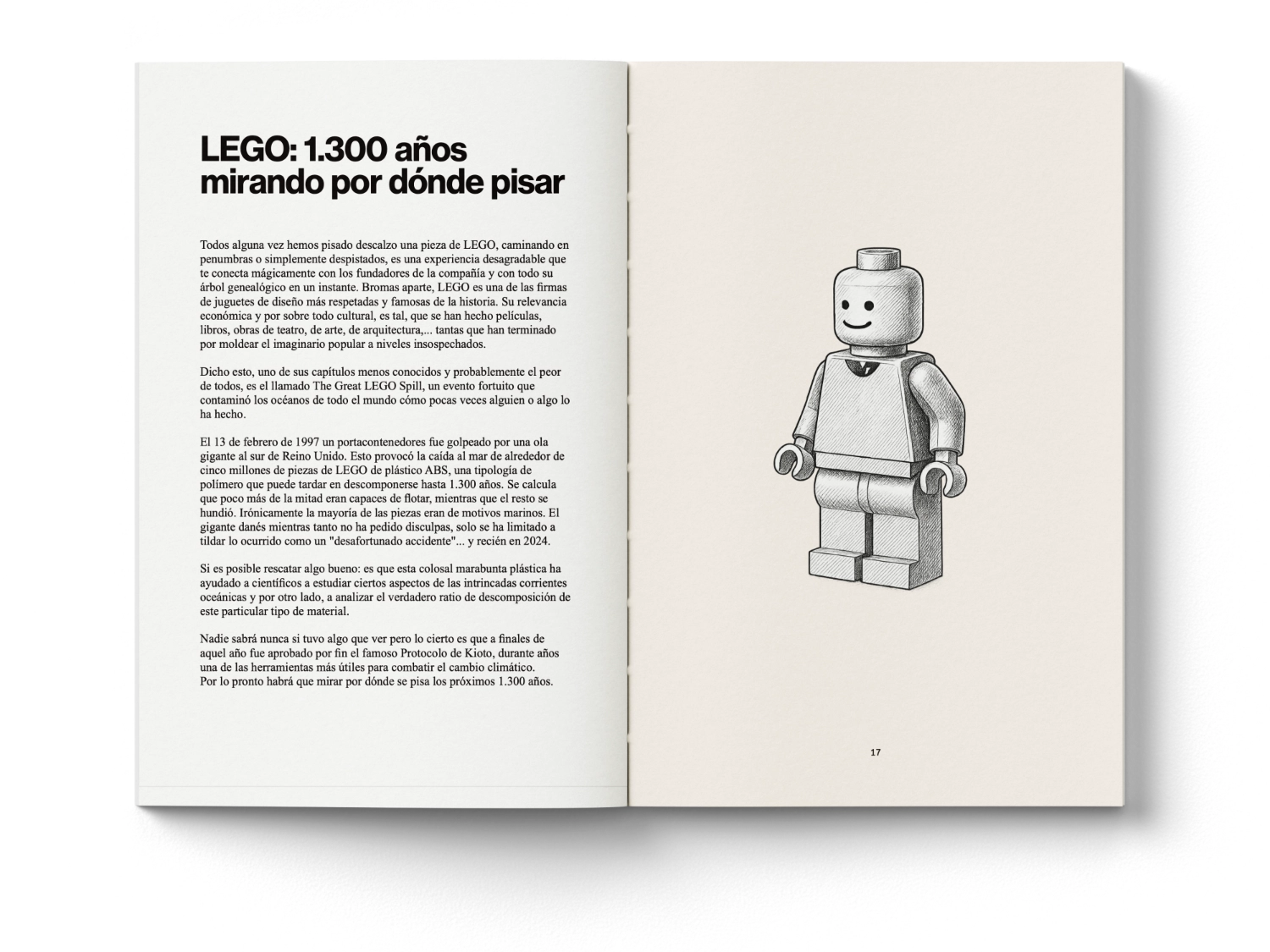 Desde la obsesión de UPS por girar a la derecha, hasta el plan de Le Corbusier para demoler París, pasando por el juguete más peligroso de la historia; hasta el ordenador de Apple que se arreglaba a golpes, Cristóbal Páez nos ofrece en 100 historias breves sobre diseño, una deliciosa serie de instantáneas, cuidadosamente documentadas, que buscan acercarnos al diseño y a las disciplinas creativas en general, de una forma diferente, donde éxito, fracaso, humor y tragedia, son el principio y final de todo. Se trata de un libro ágil que retrata momentos únicos e irrepetibles en la vida de proyectos universales, de sus creadores, procesos y circunstancias. Donde cada una de sus crónicas, de poco menos de 400 palabras e ilustradas individualmente, hacen que las 230 páginas de 100 historias breves sobre diseño, vuelen.