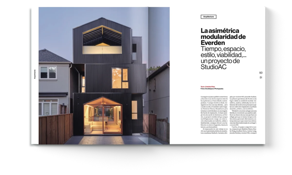 La asimétrica modularidad de Everden